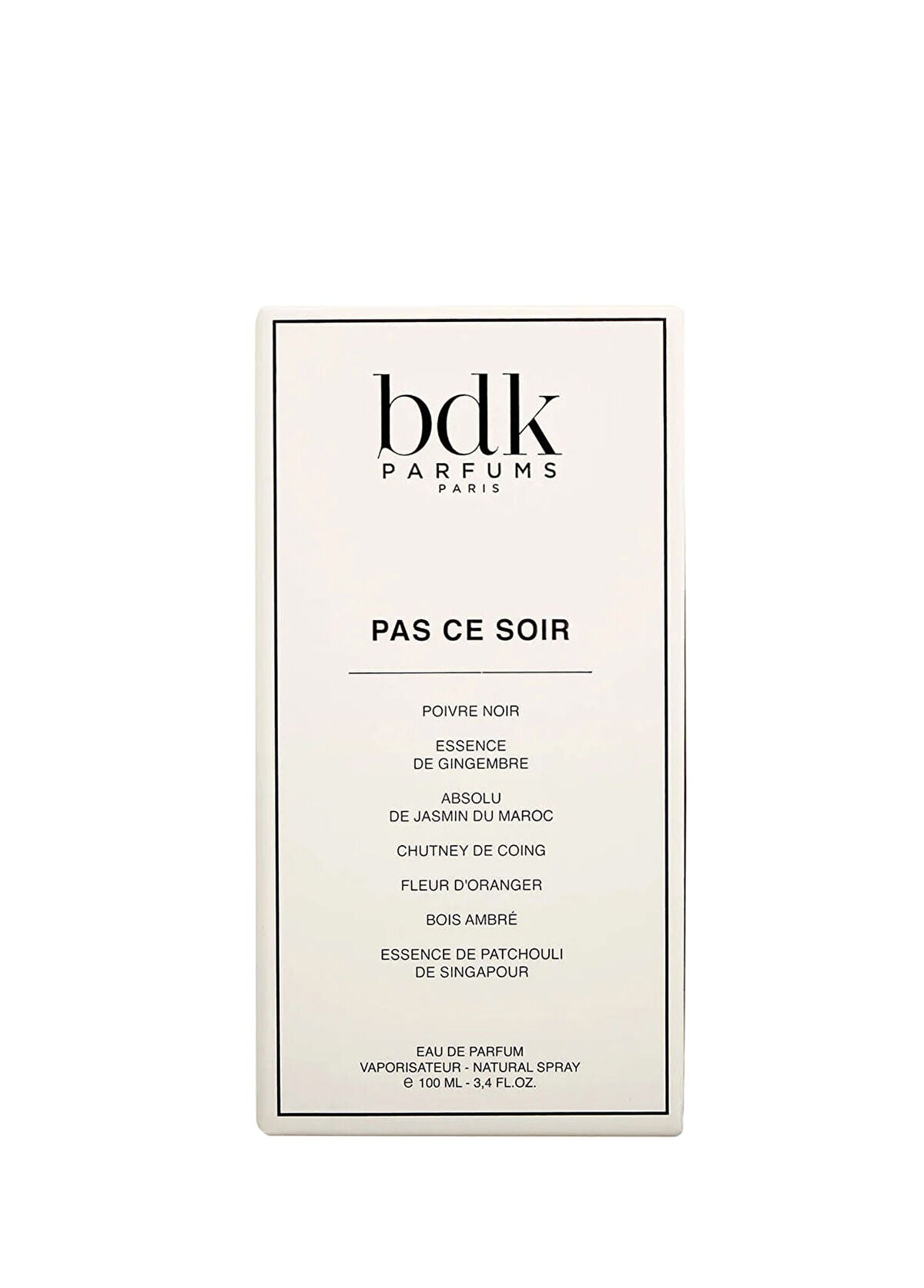 BDK Pas Ce Soir EDP 100 ml Unisex Parfüm