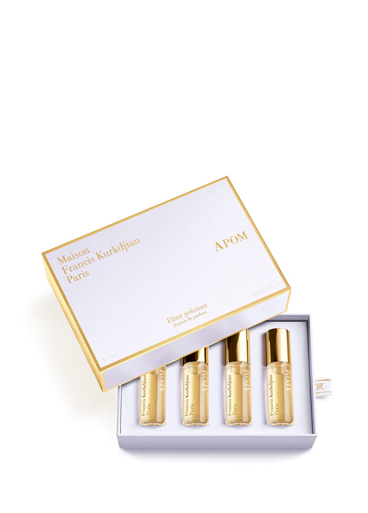Maison Francis Kurkdjian APOM Extrait De Parfum 4x4 ml Set