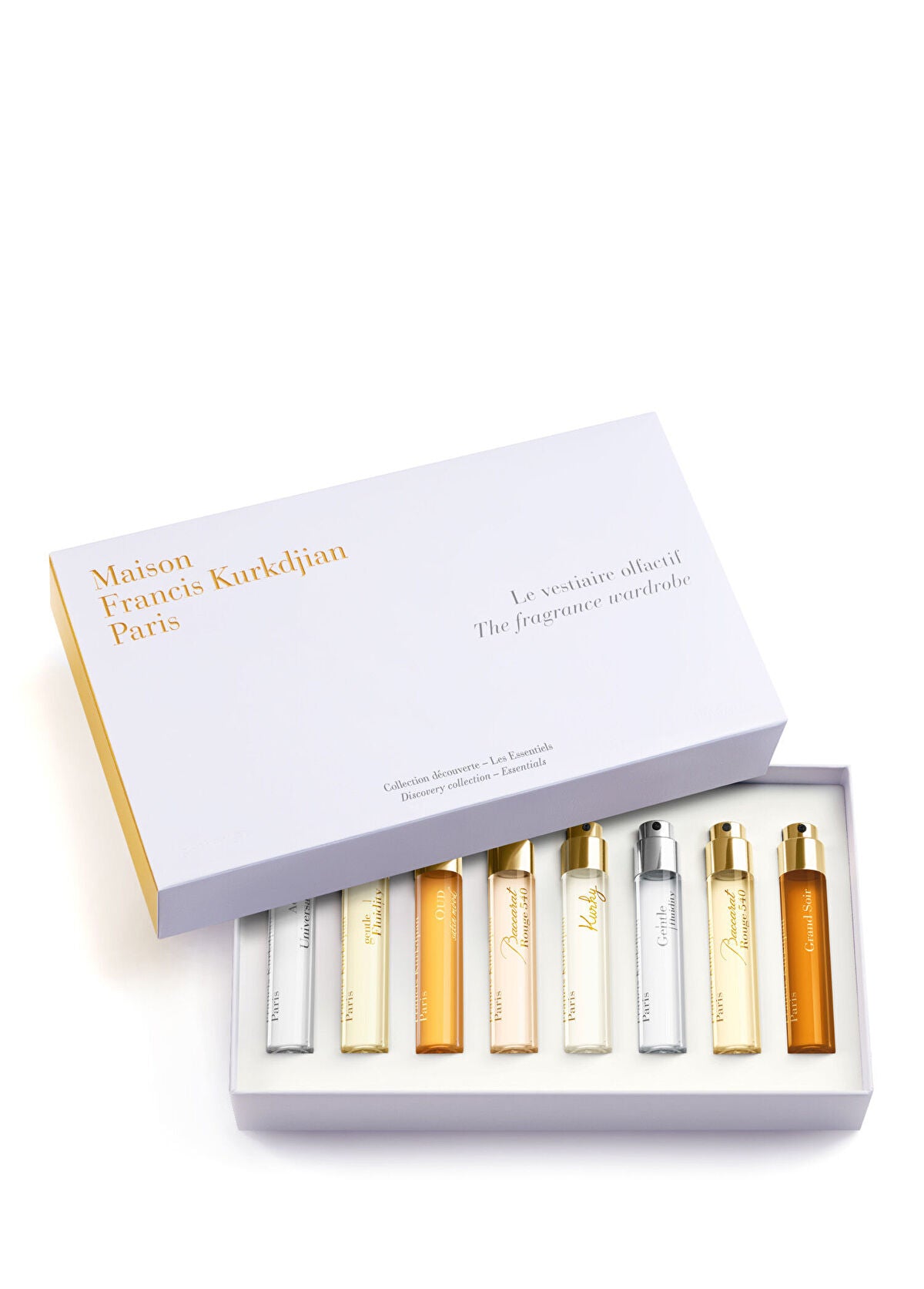 Maison Francis Kurkdjian Fragrance Wardrobe Essentials 8x11ml