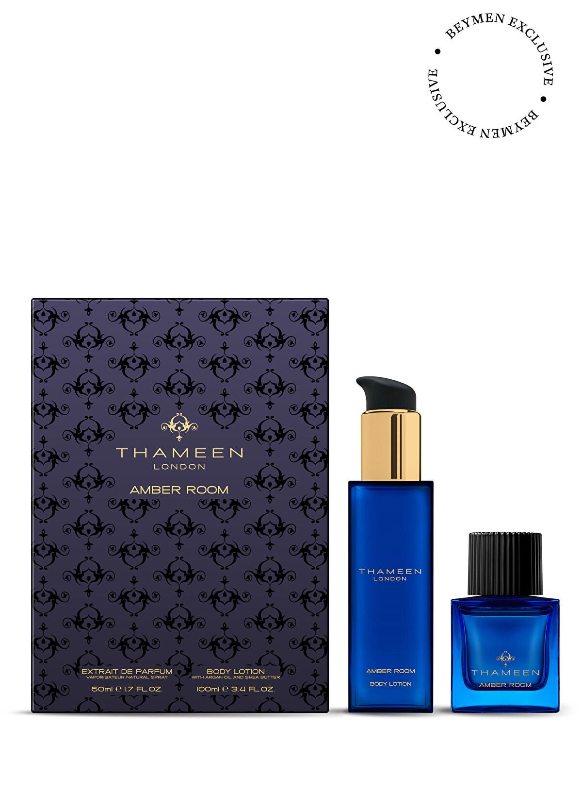 Thameen Amber Room Body Lotion Gift Set